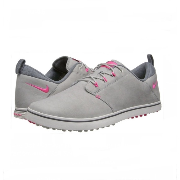 Nike Shoes - NIKE Women's Lunar Adapt Golf Shoes Pure Platinum/Hyper Pink Grey/Pink | 8